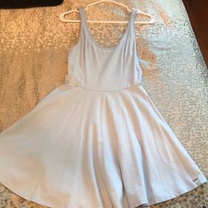 Hollister baby blue colored mini dress